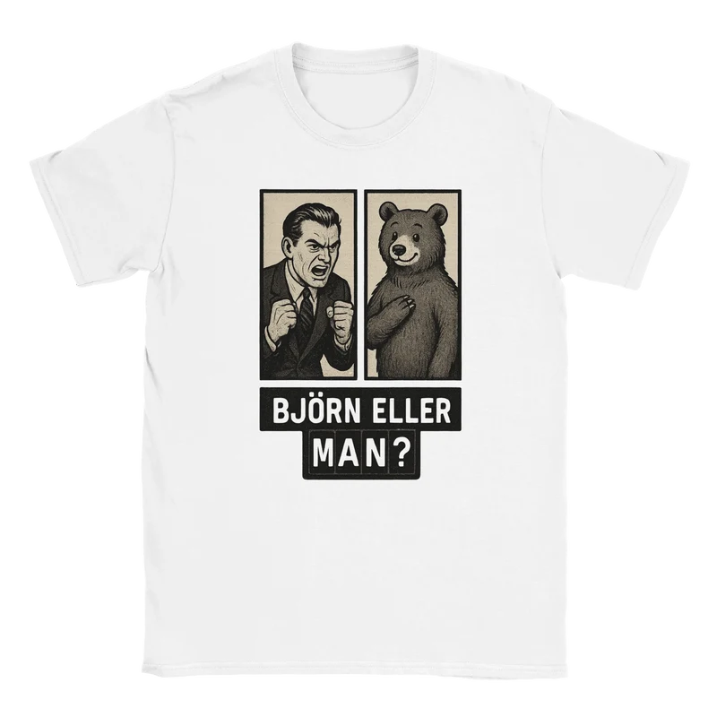 T-shirt - Björn eller man?