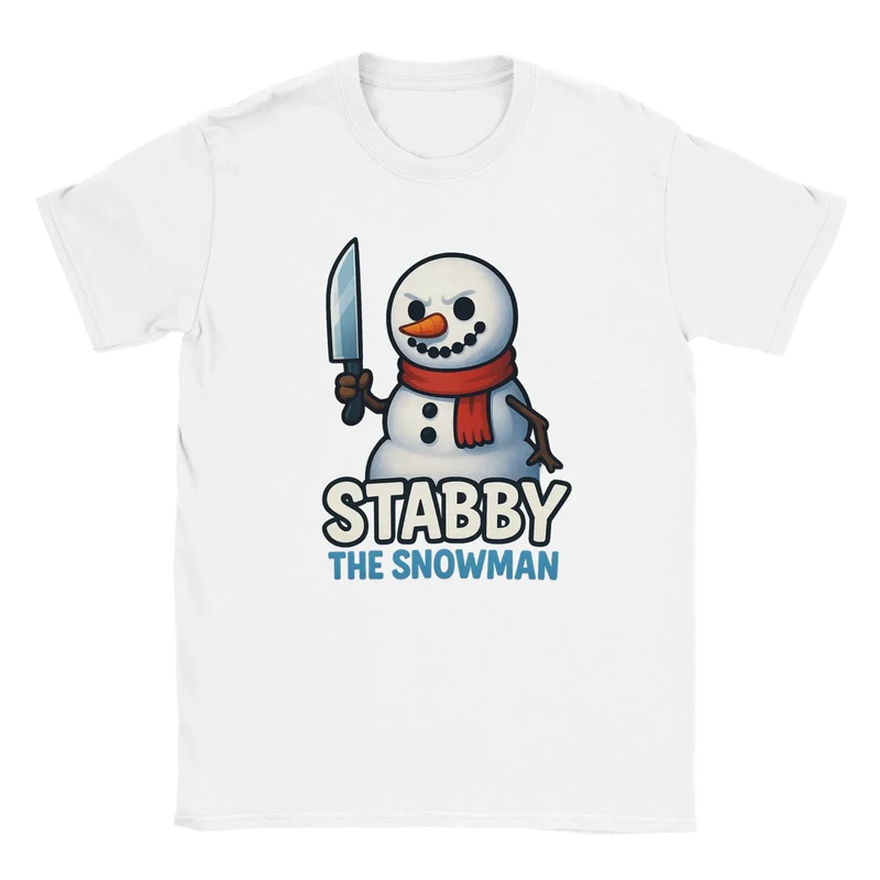 T-shirt - Stabby The Snowman