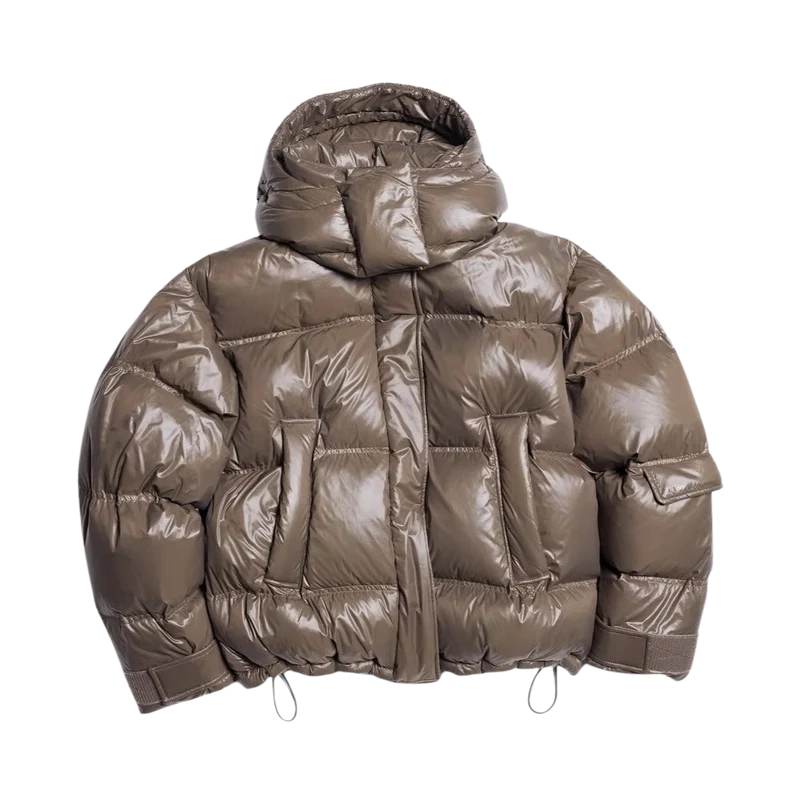 Steilia Short Down Jacket - Brown
