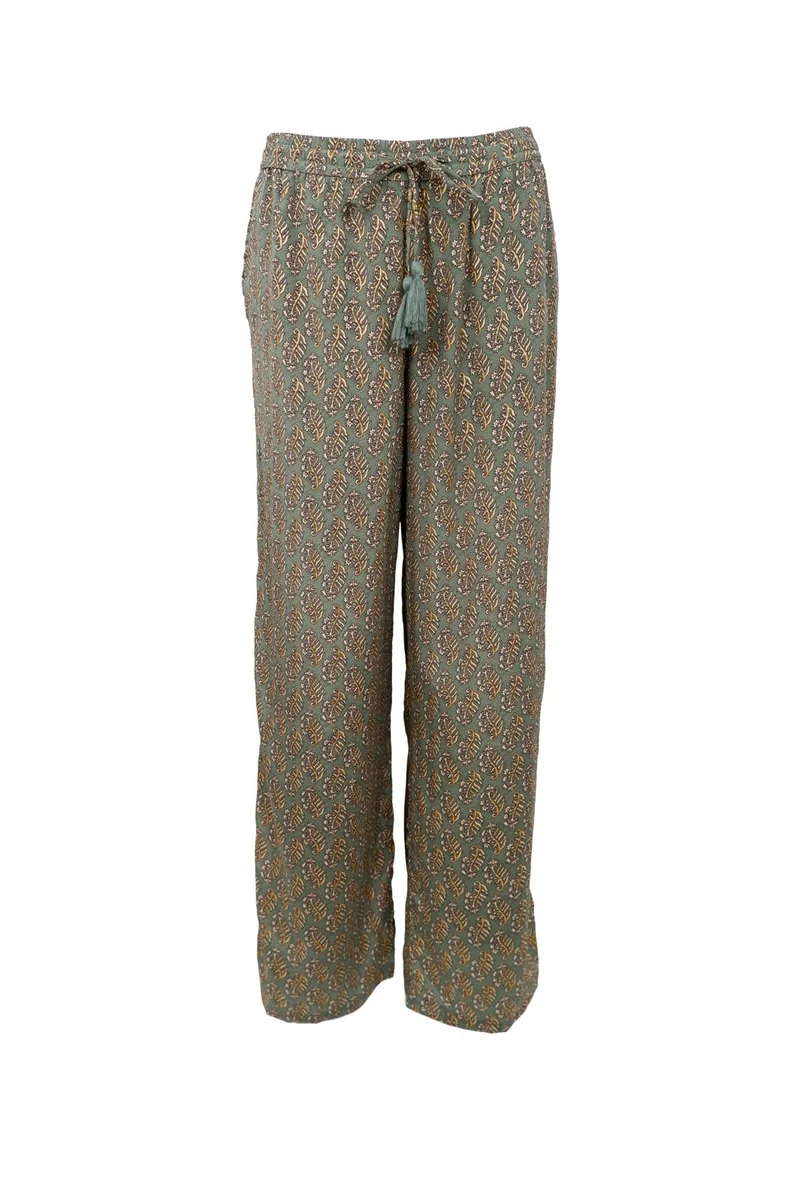Black Colour - Bcluna Straight Pant 39233 - Olive Mist
