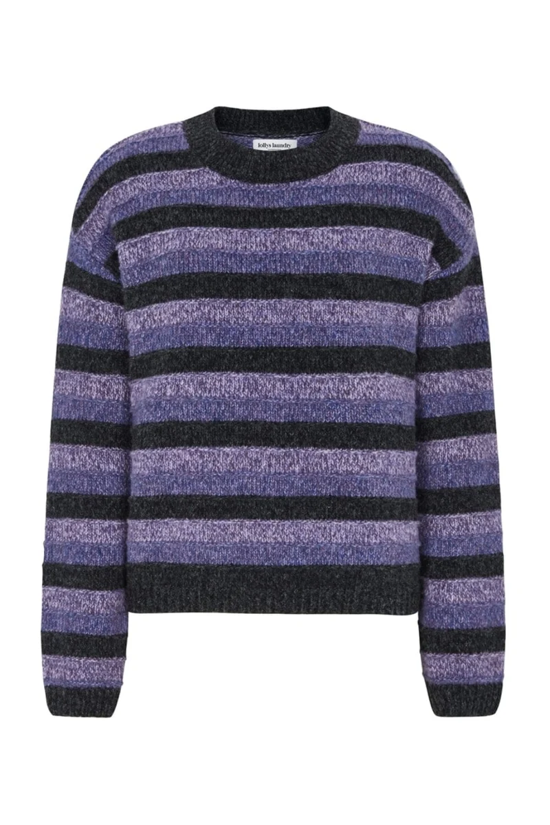 Lollys Laundry - Maciell Knit Jumper Ls 26413-5024 - 52 - Lavender