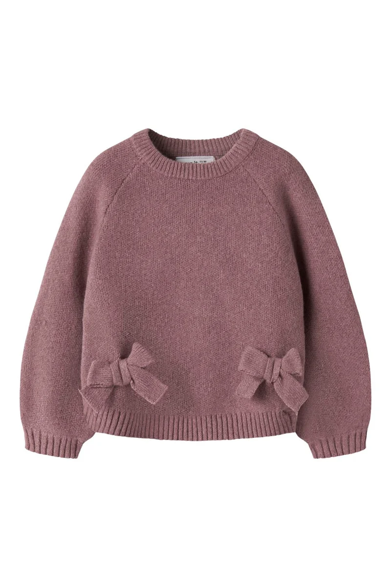 Name It - Nmfndoper Ls Knit - 5075330 Wild Ginger