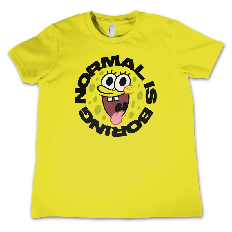SpongeBob Squarepants - Normal Is Boring Kids Tee