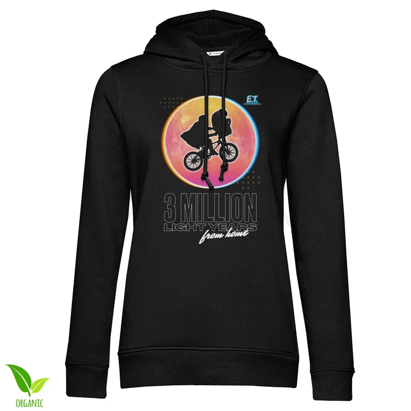 3 Million Light Years From Home Girly Hoodie