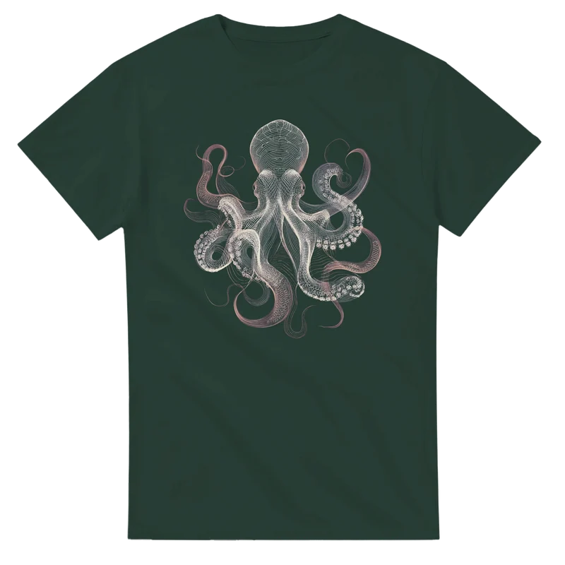 T-shirt - 3D Octopus