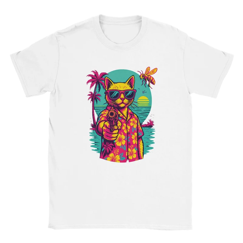 T-shirt - Tropical Cat