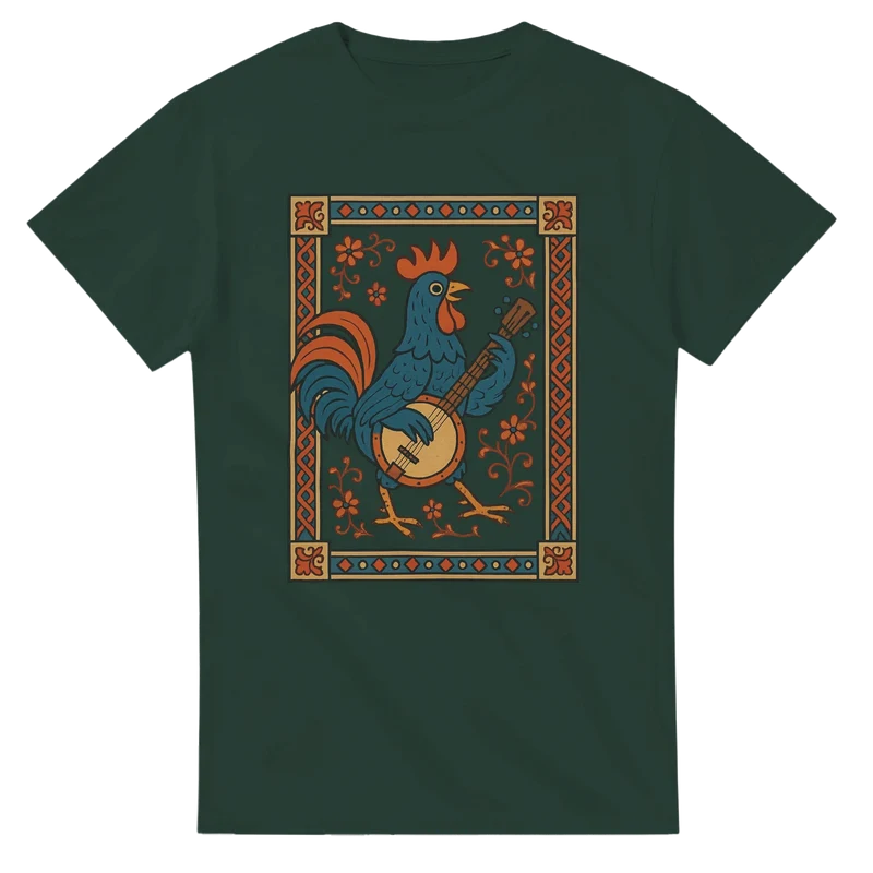 T-shirt - Banjo Rooster