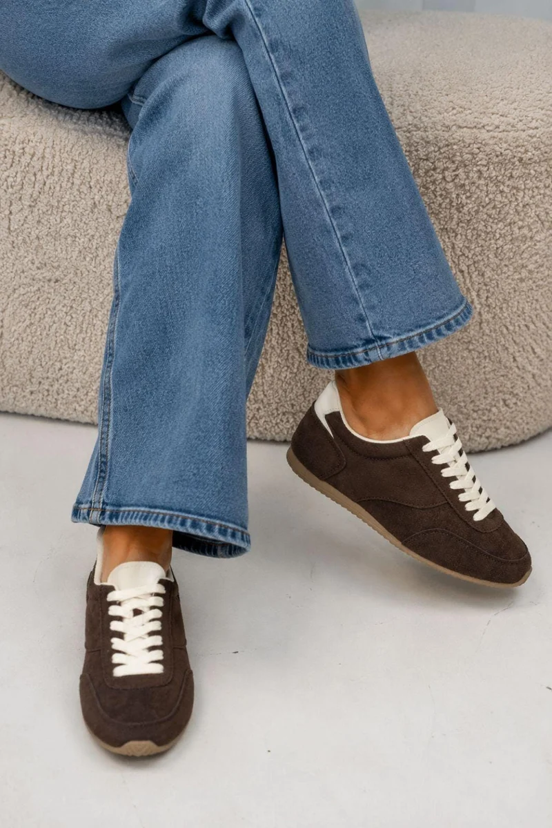Bloom - Verbascum Sneakers - Dark Maroon