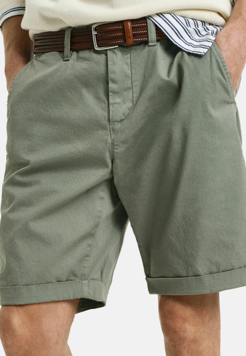 GANT Sunfaded Chino Shorts - Kalamata Green