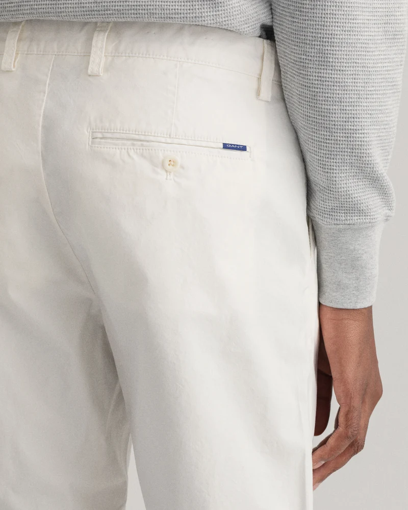 GANT Sunfaded Chino Shorts - Eggshell