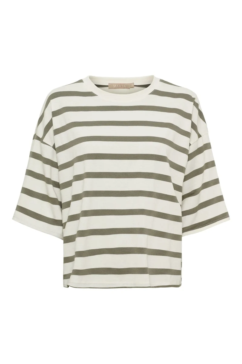 Marta Du Chateau - Mdcsage Tee 8577 - Olive