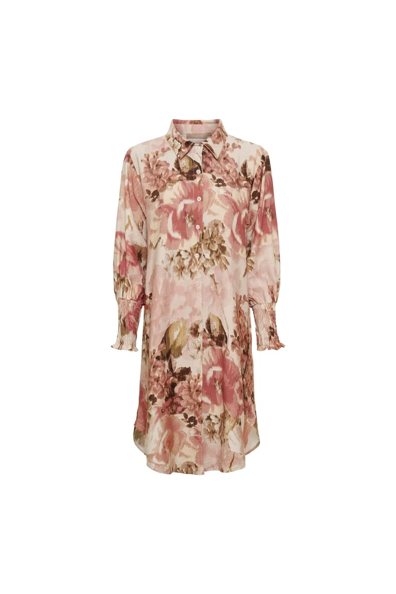 Marta Du Chateau - Mdcbegonia Dress 8748 - Oldrose205enf