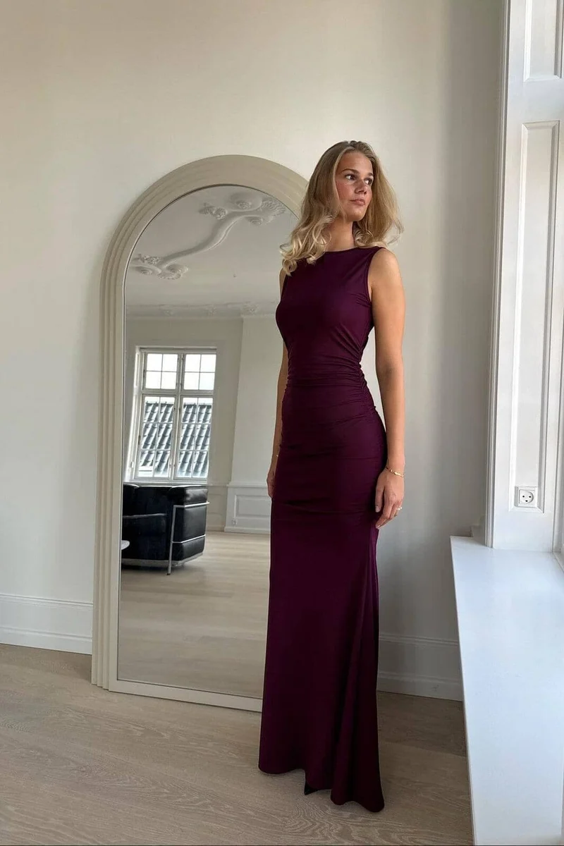 Byic - Annaic Maxi Dress A25330 - Bordeaux