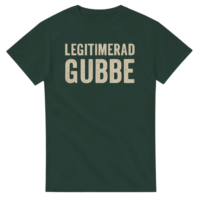 T-shirt - Legitimerad Gubbe