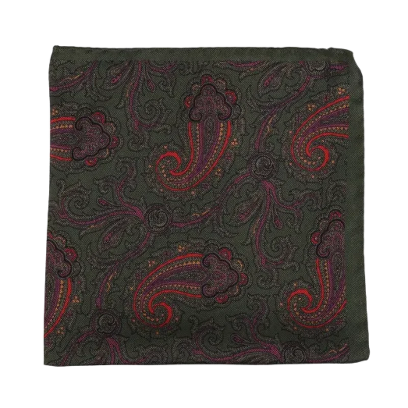 Pocket Square - Loden Green