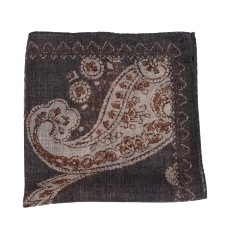 Pocket Square - Grey melange