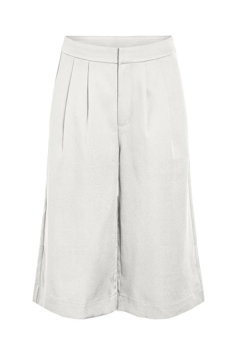 Noisy May - Nmsoley Wide Long Shorts - 5250292 Cloud Dancer