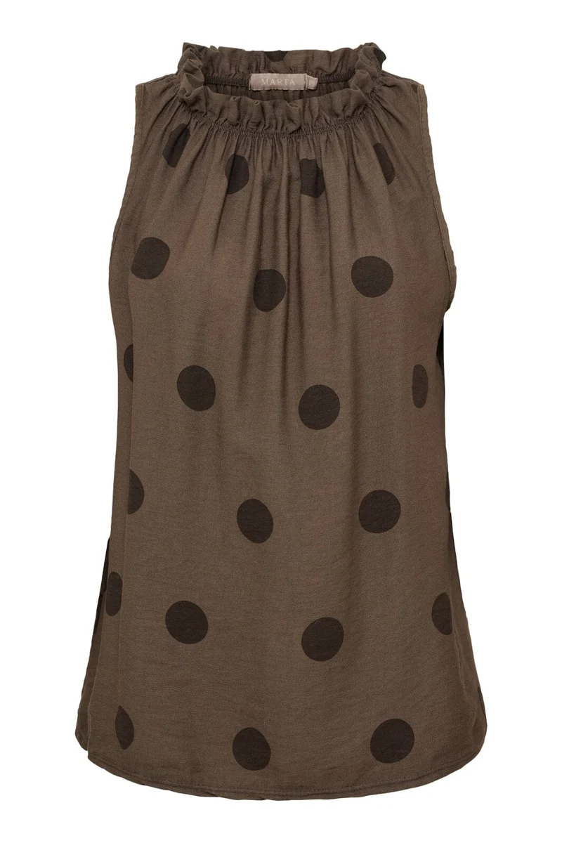 Marta Du Chateau - Mdclucina Top 2319 - Brown