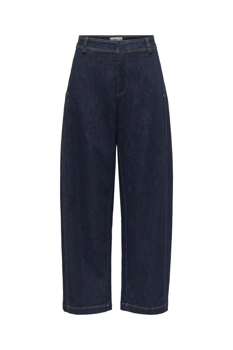 Only - Onlclair Barrel Jeans Gua - 5173045 Dark Blue Denim Rinse