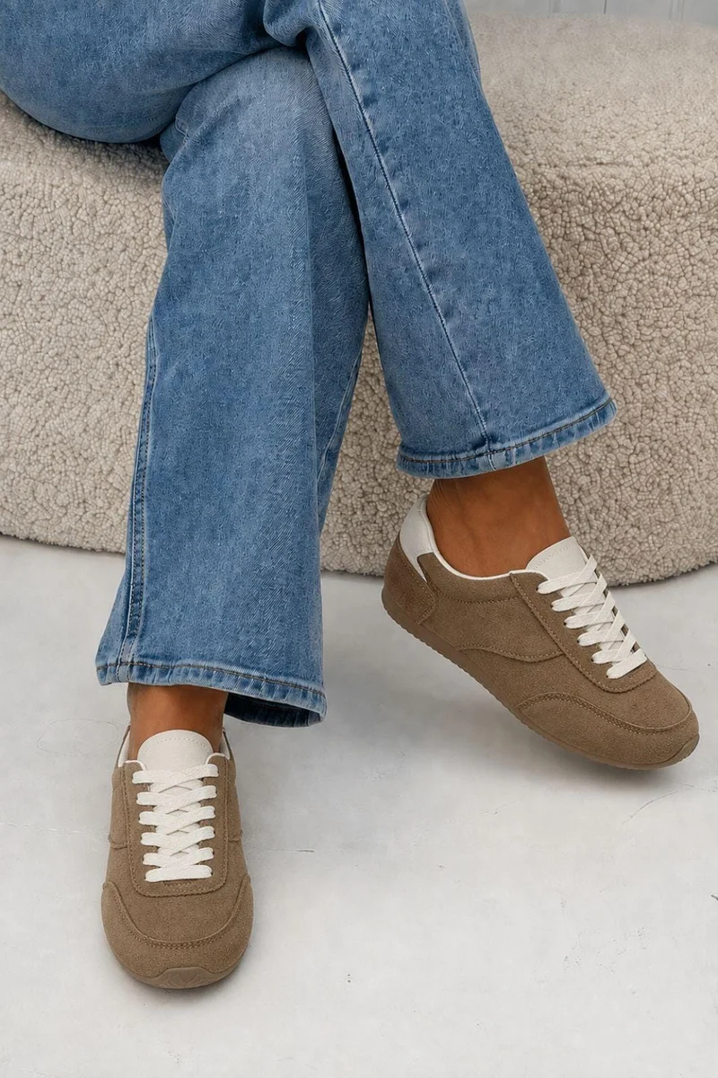 Bloom - Verbascum Sneakers - Taupe