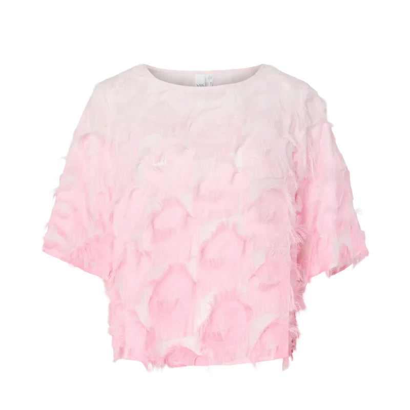 YASPanilla Ombre Top - Pink Frosting