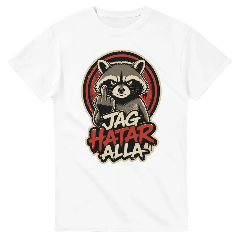 T-shirt - Jag hatar alla