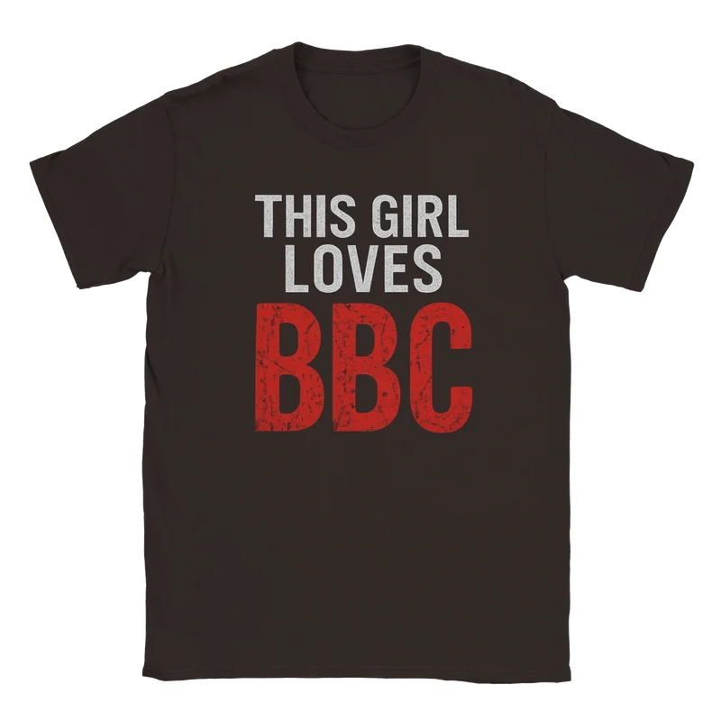 T-shirt - This girl loves BBC