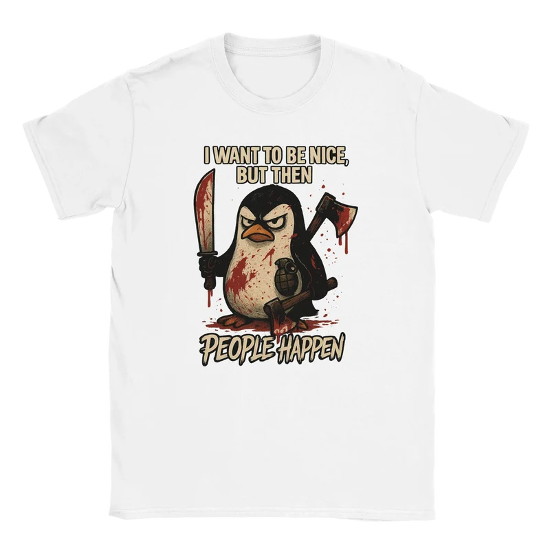 T-shirt - I want to be nice