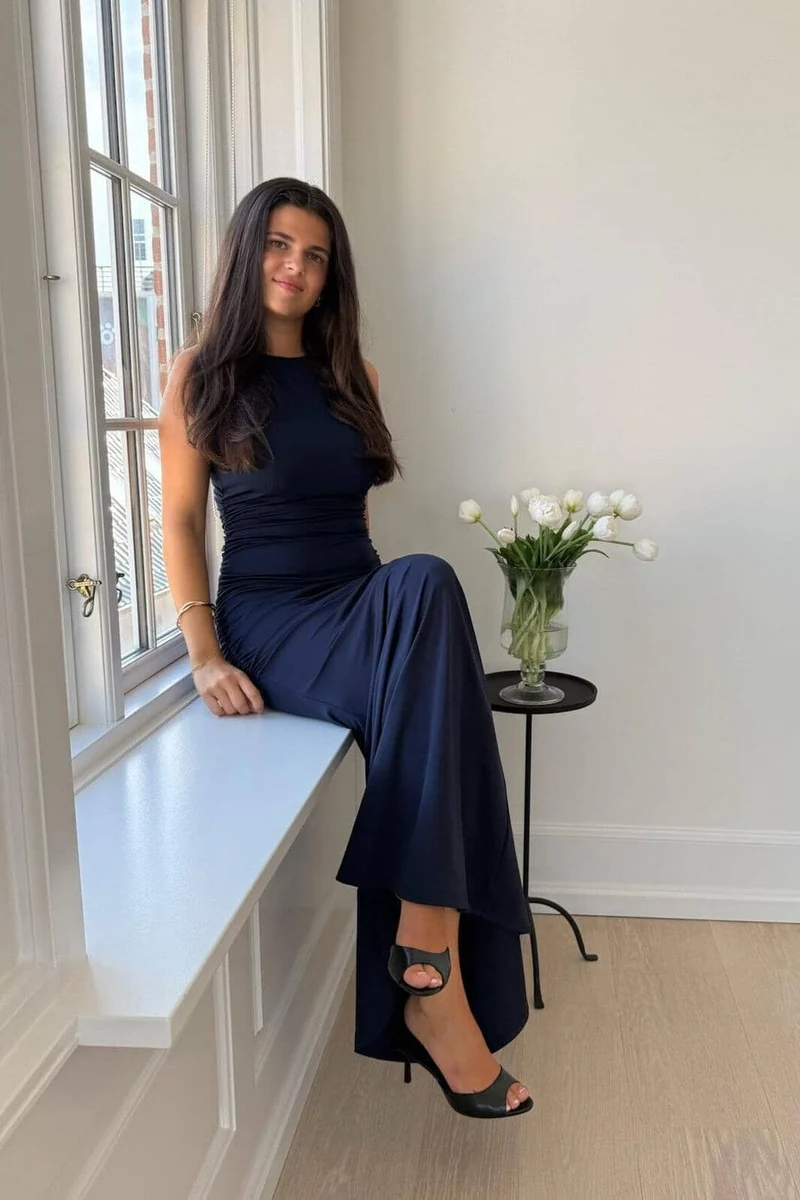 Byic - Annaic Maxi Dress A25330 - Navy