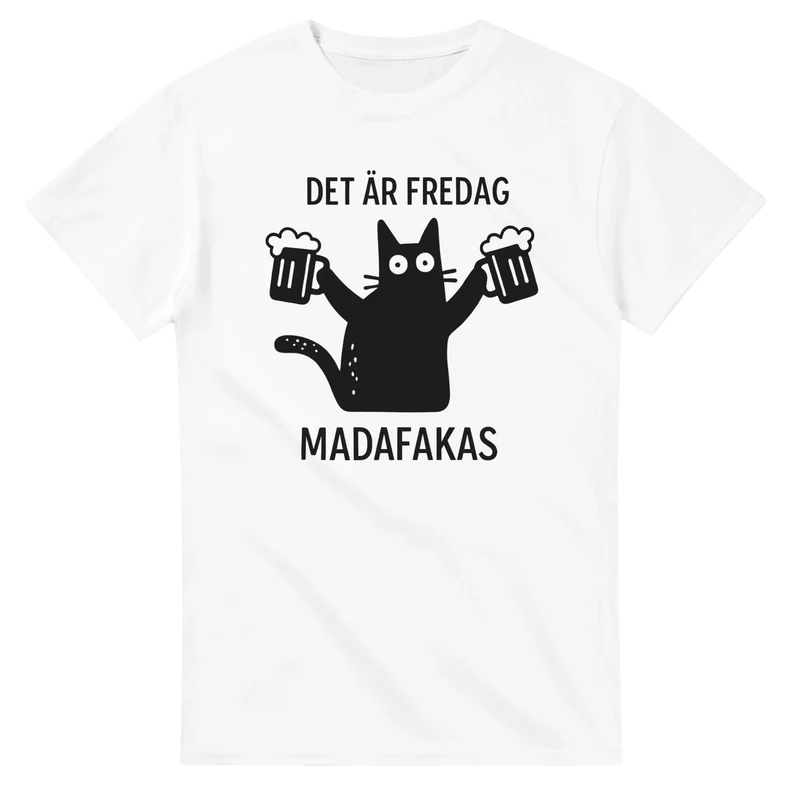T-shirt - Fredag Madafakas