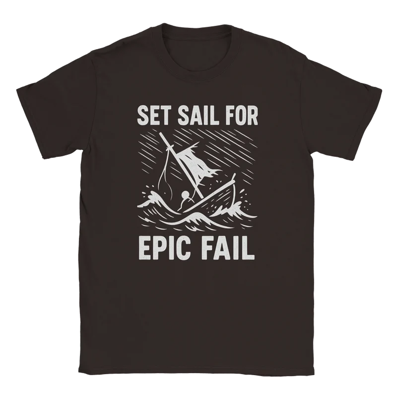 T-shirt - Set sail for epic fail