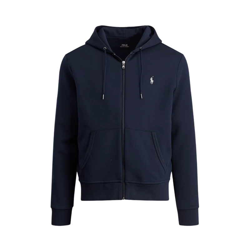 Double Knit Full-Zip Hoodie - Aviator Navy