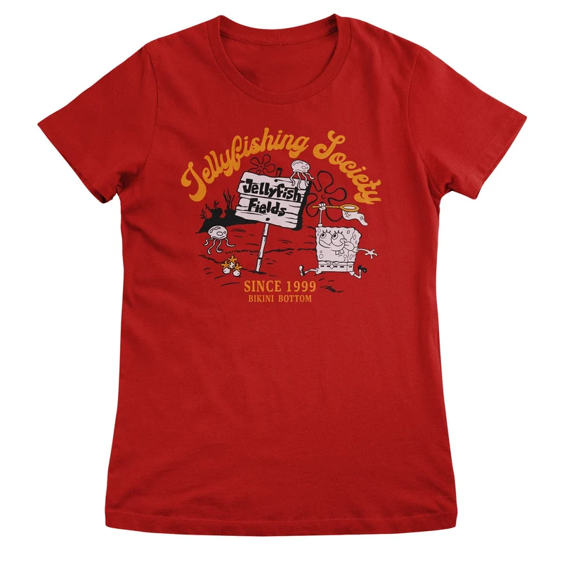 Jellyfishing Society Girly Tee