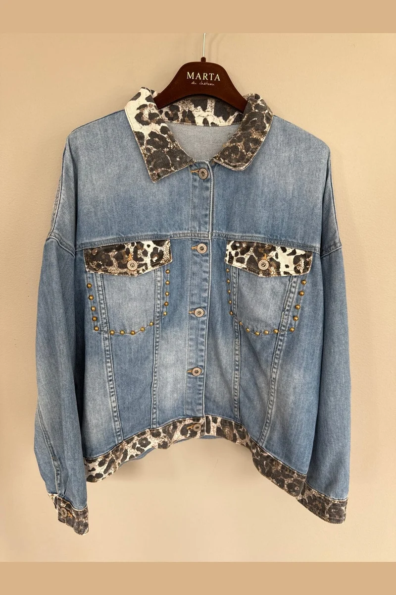 Marta Du Chateau - Mdcashlyn Jacket Sw1330 - Denim