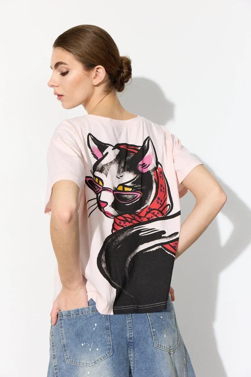Hunkøn - Jinx T-Shirt 26709 - Cream