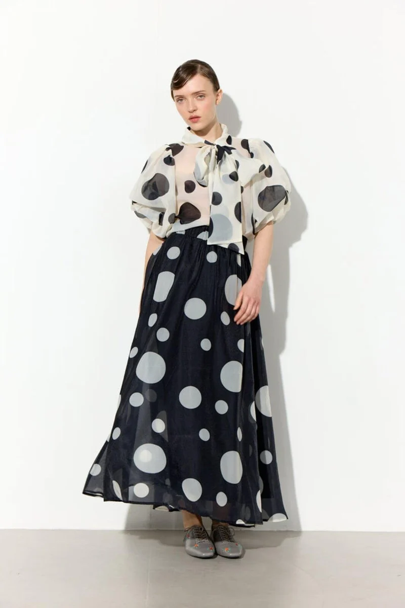 Hunkøn - Blair Long Skirt 26581 - Black