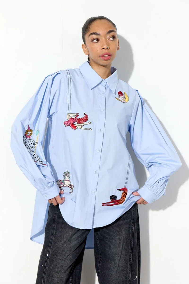 Hunkøn - Sasha Shirt 26515 - Light Blue