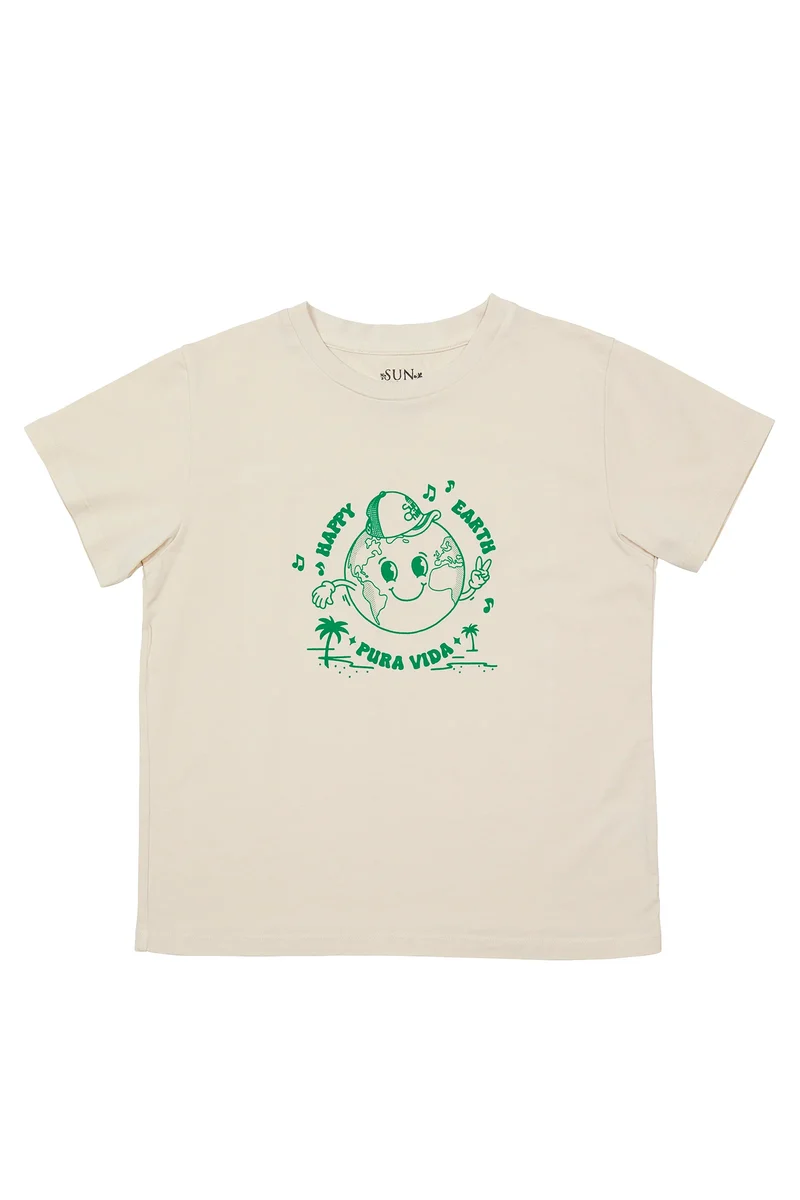 T-SHIRT HAPPY EARTH