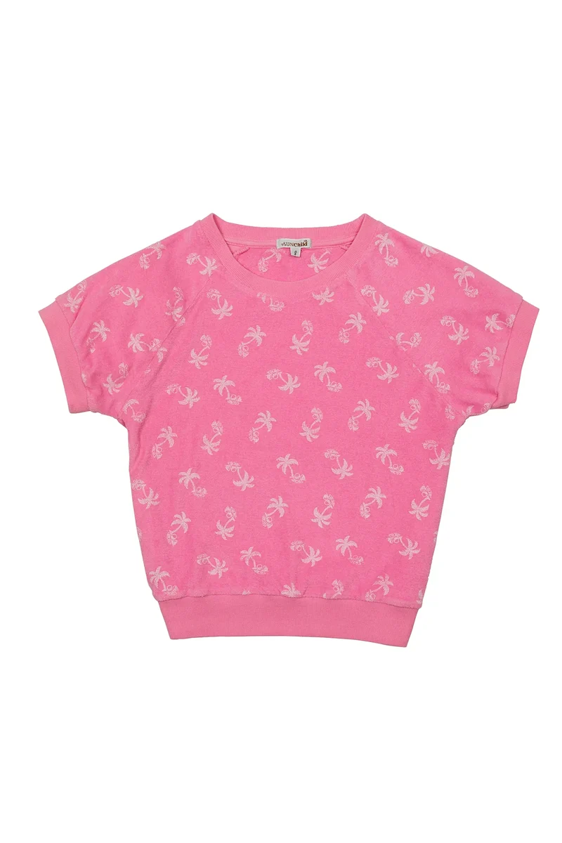 SHORT SLEEVE SWEATER