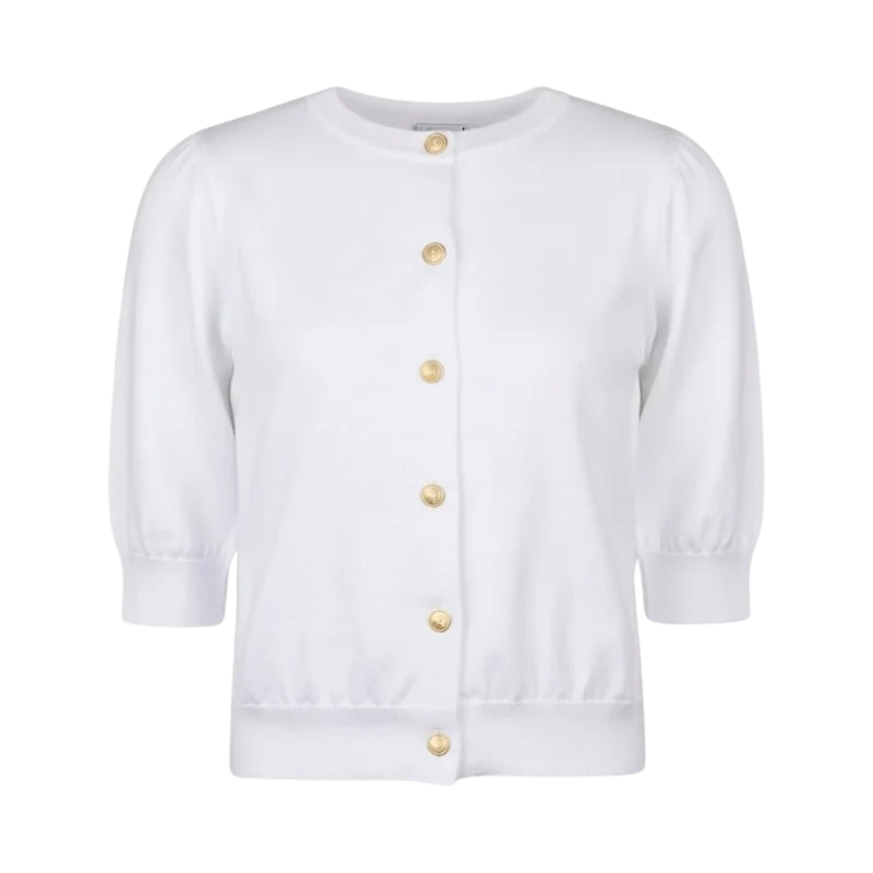 Lydia Knit Cardigan - White
