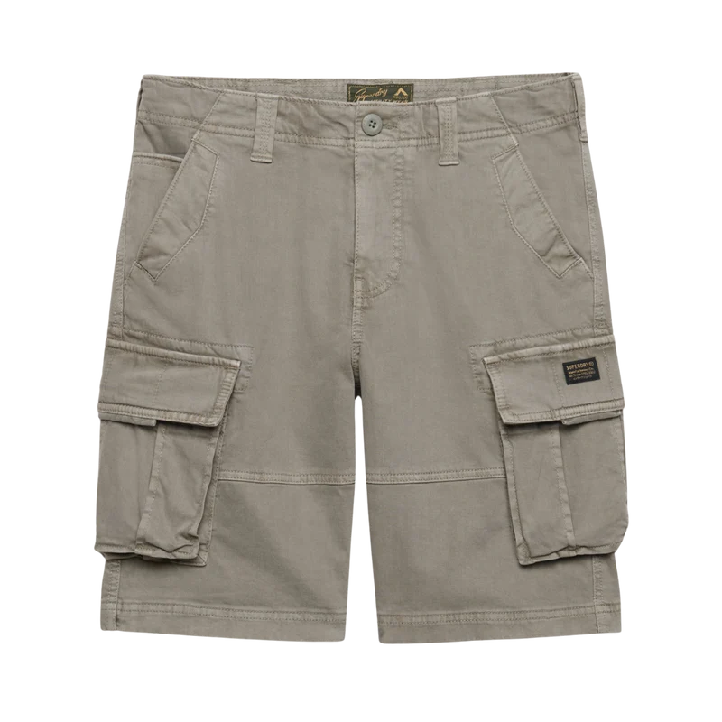 Core Cargo Shorts - Light Khaki Green
