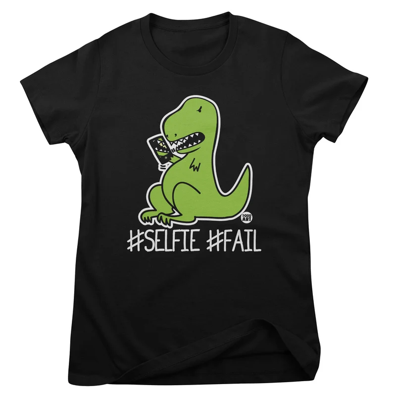 Selfie Fail - ToddArt Girly Tee