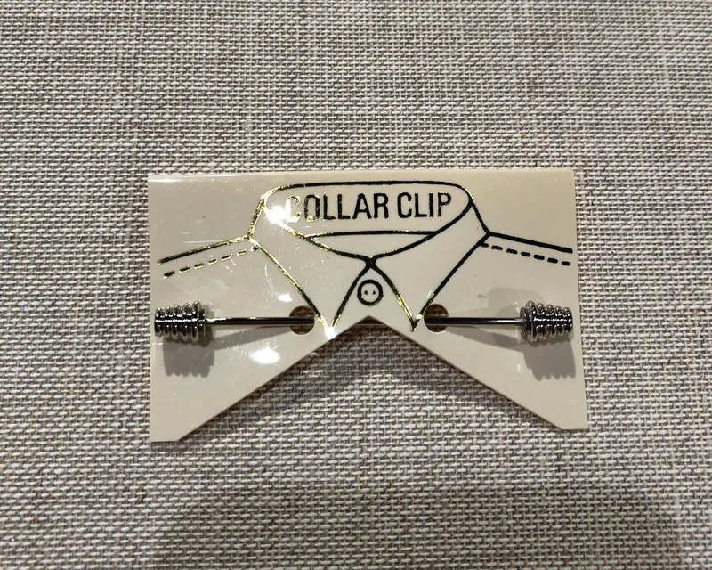 STHLM KRAVATT Collar Clip - Silver