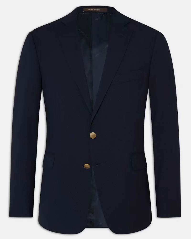 OSCAR JACOBSON Joel Club Blazer - Navy
