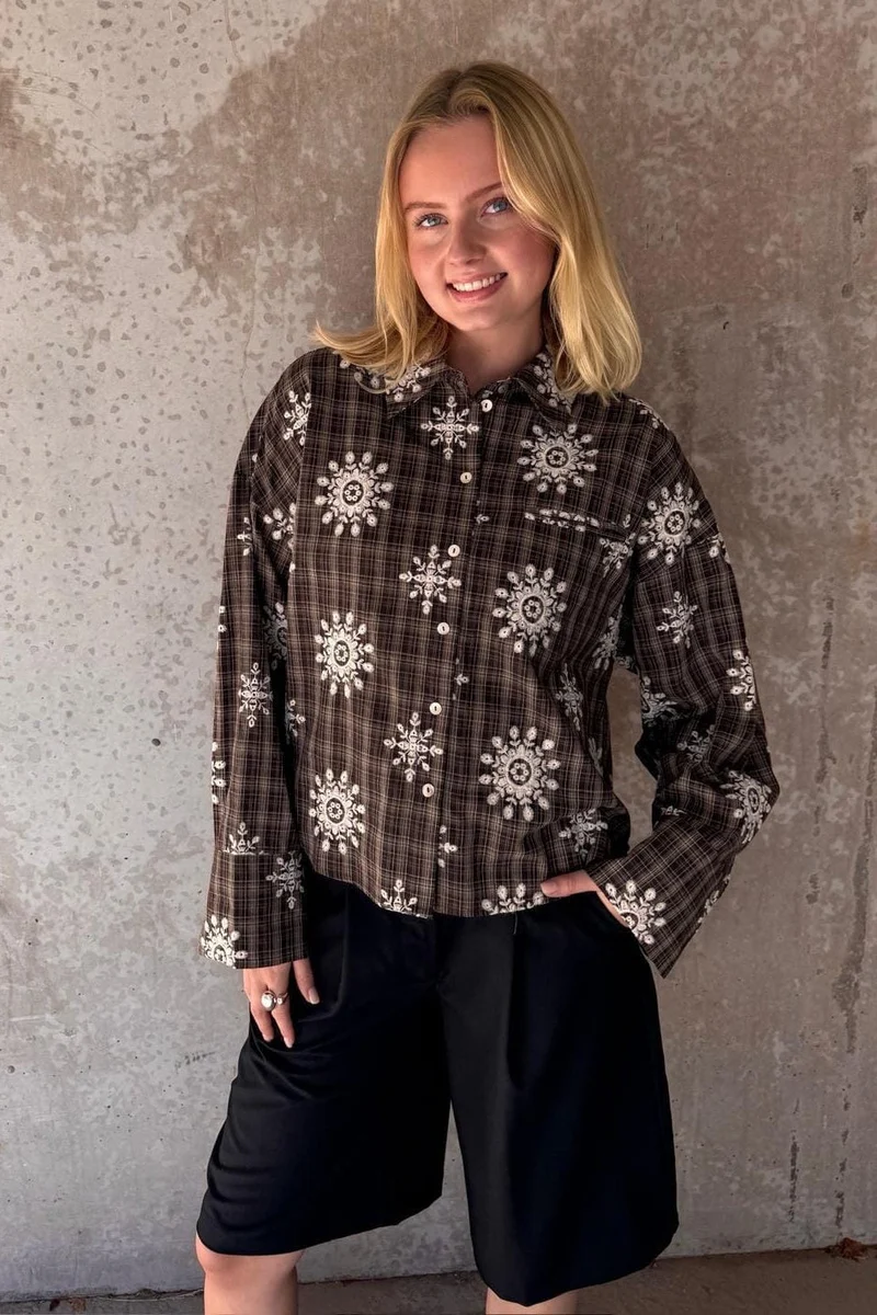 Love & Divine - Love1495-7 20284 - 842 - Brown Check