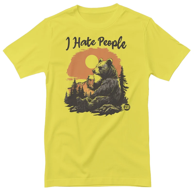 I Hate People - ToddArt T-Shirt