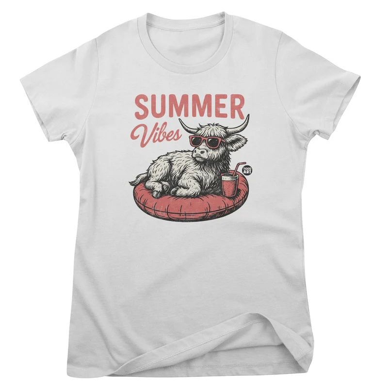 Cool Summer Vibes - ToddArt Girly Tee