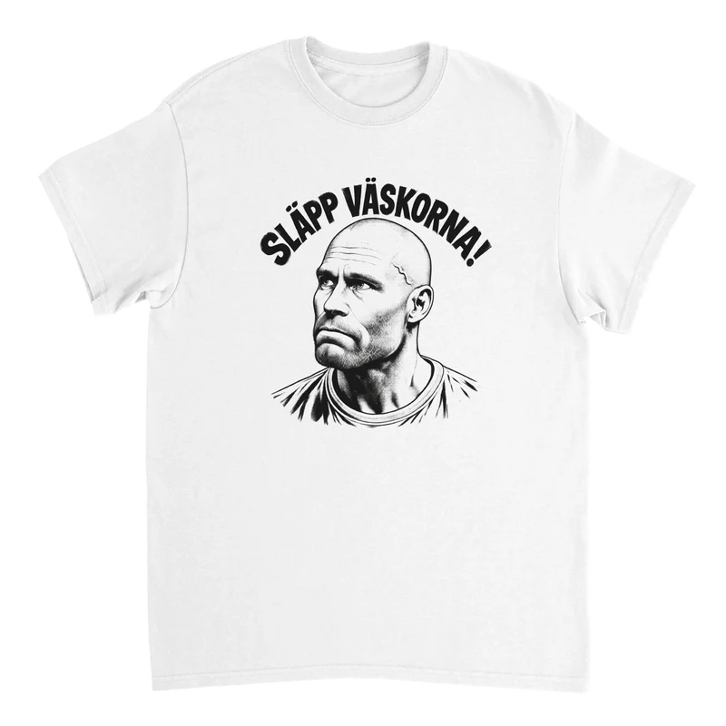 T-shirt - Släpp väskorna!