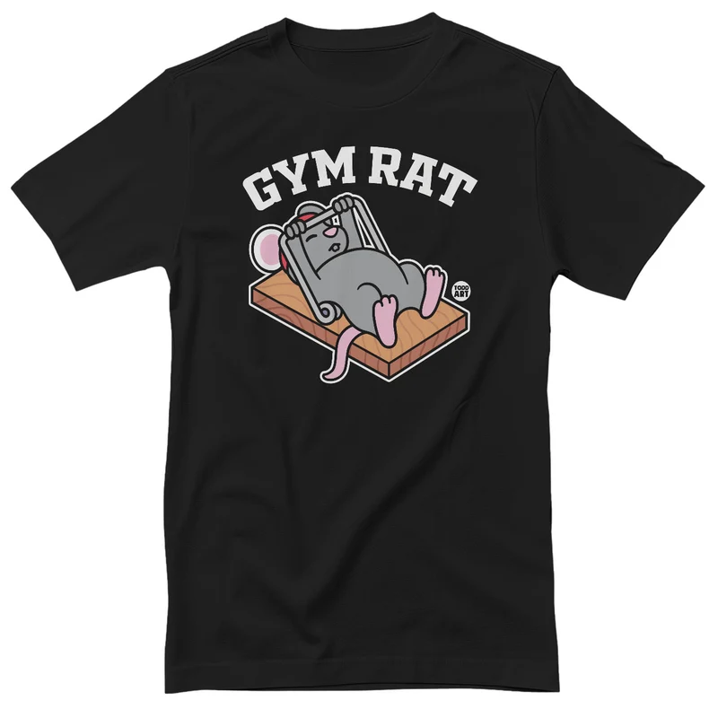 Gym Rat - ToddArt T-Shirt