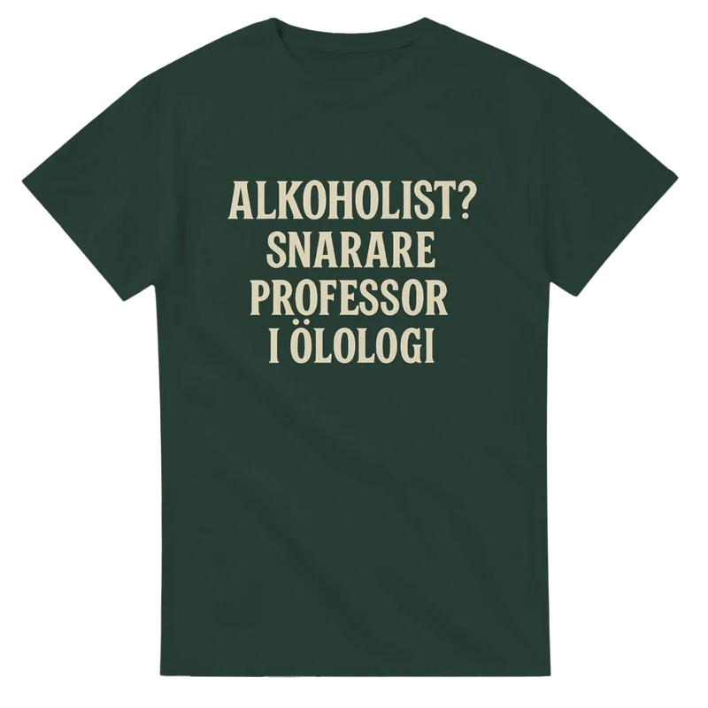 T-shirt - Professor i Ölologi